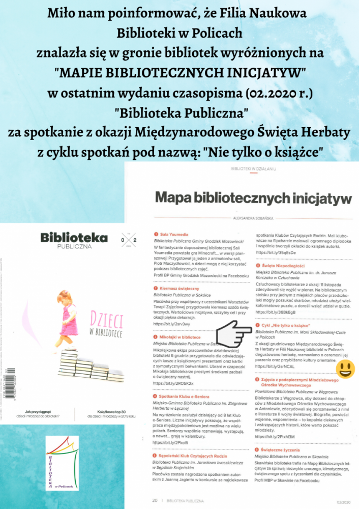 Plakat - okładka czasopisma "Biblioteka Publiczna"