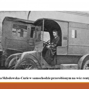 M. Skłodowska - Curie w samochodzie, s.9